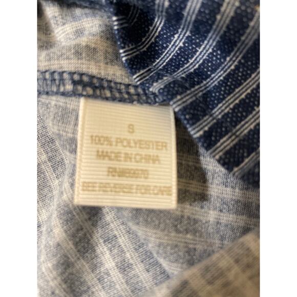 Eden & Olivia Women's Size Small Button Front‎ Blouse Short Sleeve - Picture 6 of 6